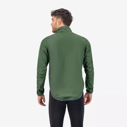 Rogelli ESSENTIAL žalia lietaus striukė 3XL