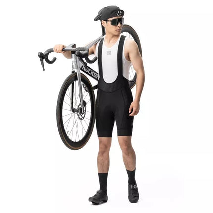 Rockbros YDDK009 Men's Cycling Bib Shorts with Pad Size S - Black