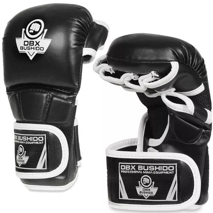 MMA treniruočių pirštinės L - Phantom White - Valor Series