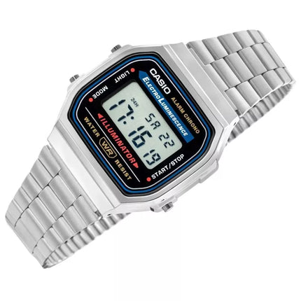 CASIO Vintage Watch A168WA-1YES + BOX