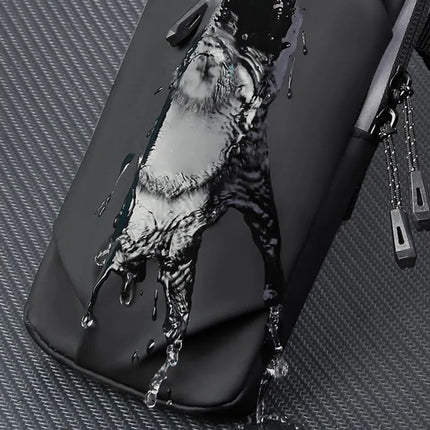 Wozinsky WSDB-B armband phone bag for running - black