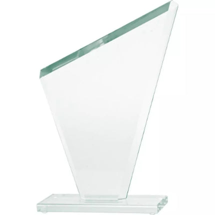 Glass trophy