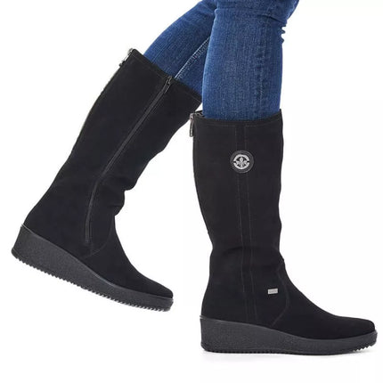 Rieker W R237 neperšlampami nubuko aulinukai su avikailio pamušalu