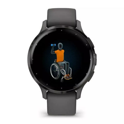 Garmin Venu 3S Akmens pilkos laikrodis