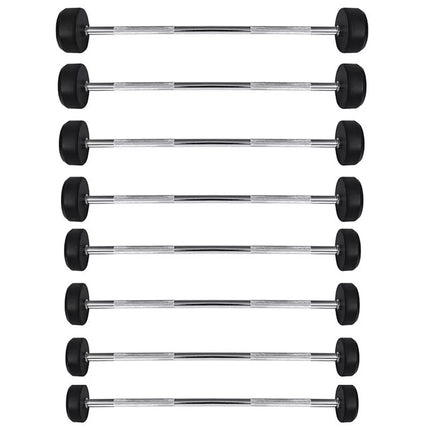 Gumuota fiksuota štanga/strypas GSG-50 50 KG HMS