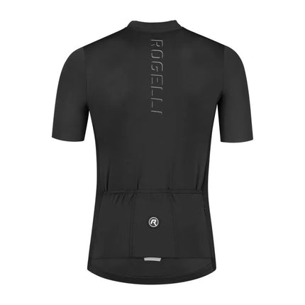 DISTANCE vyriški marškinėliai, juodi, 2XL Rogelli