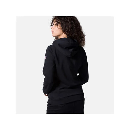 ROSSIGNOL W Logo Sweat Hood Fl black