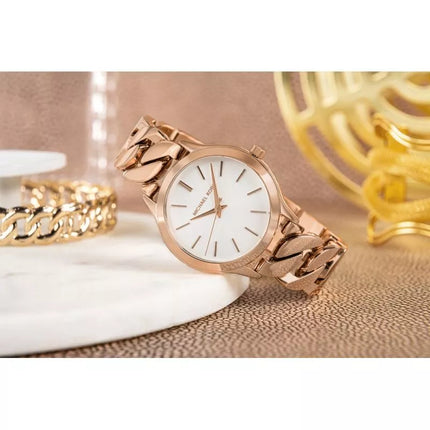 Michael Kors Slim Runway MK7473 Moteriškas laikrodis + DĖŽUTĖ
