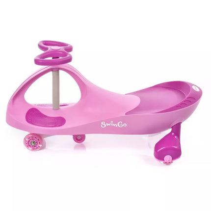 Pink Meteor Swingo Gravity Ride-On
