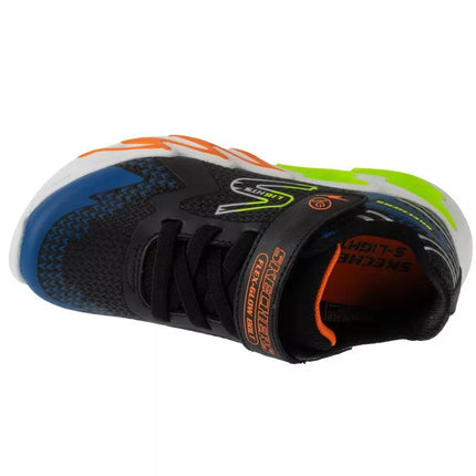 Skechers S-Lights: Flex-Glow Bolt 400138L-BKBL Black 28.5