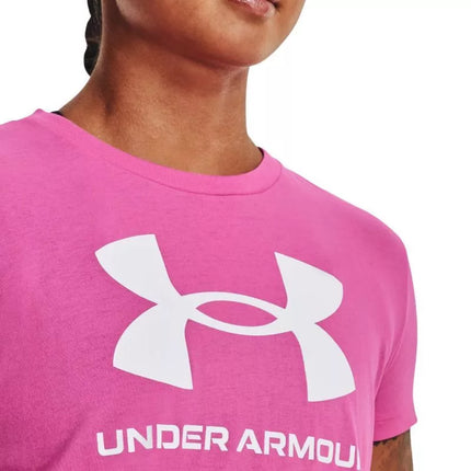 Under Armour Live Sportstyle Graphic SSC W 1356305 659 marškinėliai
