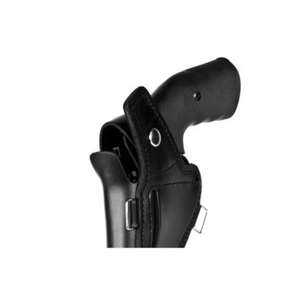 Leather holster for revolvers with a 4.5" barrel