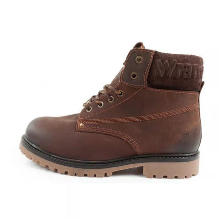 Wrangler Arch Fur men's boots, Chelsea boots, elegant, insulated, brown