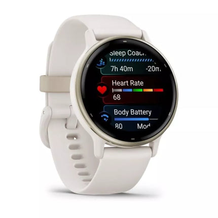 Garmin Vivoactive 5 42mm Cream Gold Watch