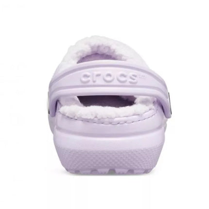 Crocs Classic Lined Clog Lavender Purple Flip-Flops - 203591-50P