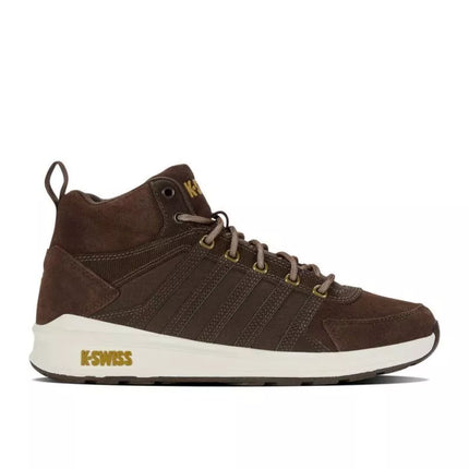 K-Swiss Vista Trainer MID WNT Vyriški zomšiniai sportbačiai, rudi (07145-229-M)