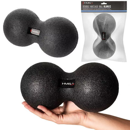 Dvigubas Masažo Kamuoliukas / Duo Kamuoliukas HMS BLM02 12*24CM
