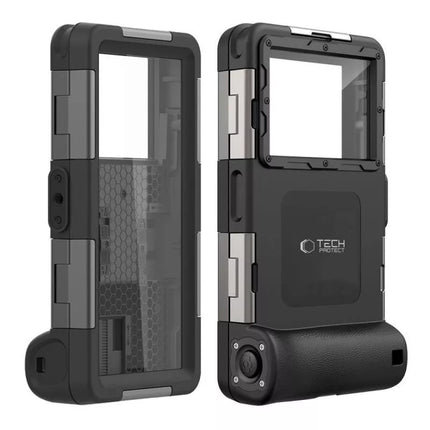 Tech-Protect Waterproof Case IPX8 for 4.7-6.7" Smartphones - Black