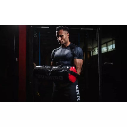 SMĖLIO MAIŠAS BUSHIDO, SMĖLIO KREPŠYS, KRYŽMINĖMS TRENIRUOTĖMS, FITNESAS 35 KG