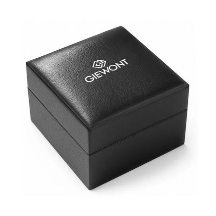 Vyriškas laikrodis Giewont Chronograph Safyro rudas mėlynas GW3520-A5