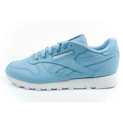 Reebok women's sports shoes Classic sneakers blue fashionable leather