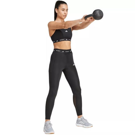 Adidas Techfit Stash Pocket Full-Length women's leggings black IT2282
