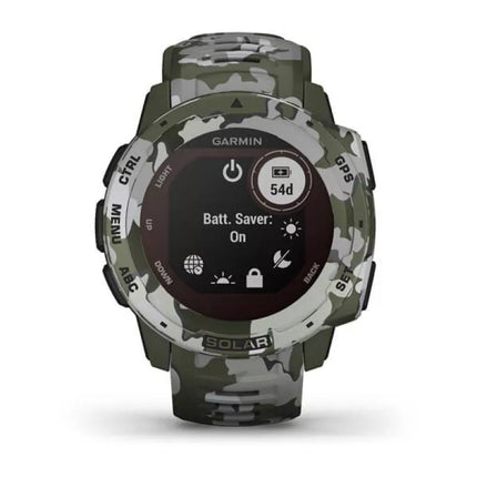 Garmin Instinct Saulės Kamufliažinis Žalias Laikrodis (010-02293-06)