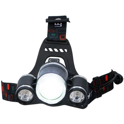 GRUNDIG DELUXE 1 LED and 2 COB TOURIST HEADLAMP