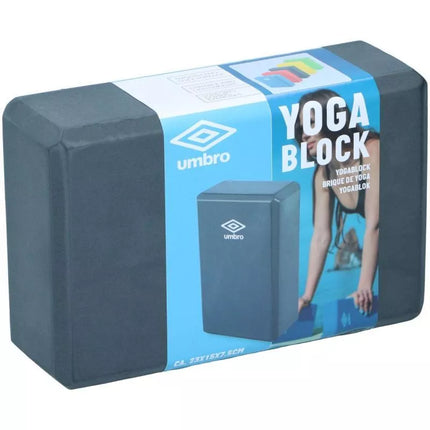 UMBRO BLOCK CUBE FOR EXERCISES YOGA PILATES FITNESS BLACK