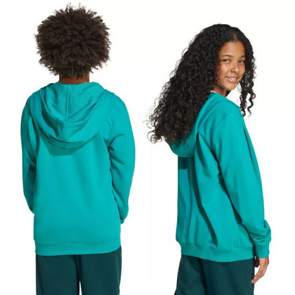 Adidas Essentials green kids tracksuit JN2427