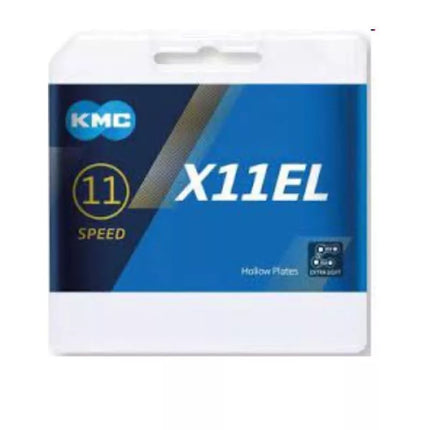 KMC Grandinė X11 EL 118 grandžių Sidabrinė Dėžutė