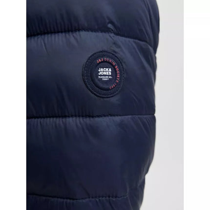 Jack&Jones vyriška pūkinė striukė JJEBRADLEY LIGHT PUFFER COLLAR NOOS 12280971 SKY CAPTIN