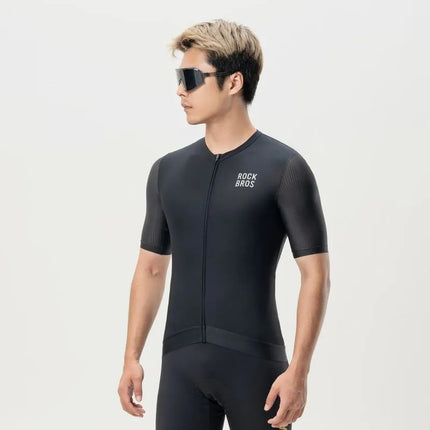 Rockbros 15200025 Short Sleeve Cycling Jersey Size M - Black