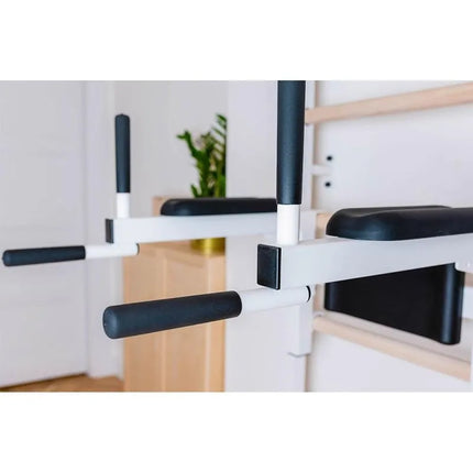GYMNASTIC LADDER WITH A HAND BAR AND A HANDRAIL FOR EXERCISES BENCHK 722W
