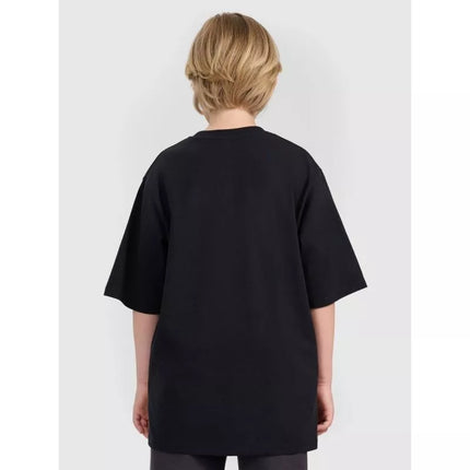 Berniukų oversized T-marškinėliai su spauda 4F 4FJRAW25TTSHM3061-20S