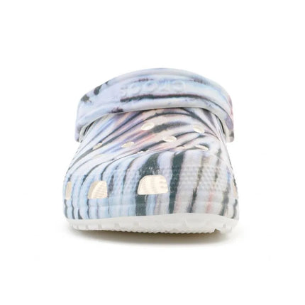 CROCS CLASSIC TIE DYE CLOG CHALK/MULTI 211937-0PZ