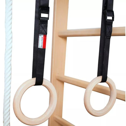EXERCISE ACCESSORIES IN NATURAL WOOD COLOR BENCHK A204