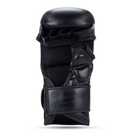 MMA treniruočių pirštinės M - Warrior Black - LegacySeries