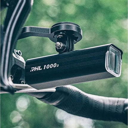 Rockbros RHL1500 Front Bike Light 5000mAh 1500lm IPX6 - Black