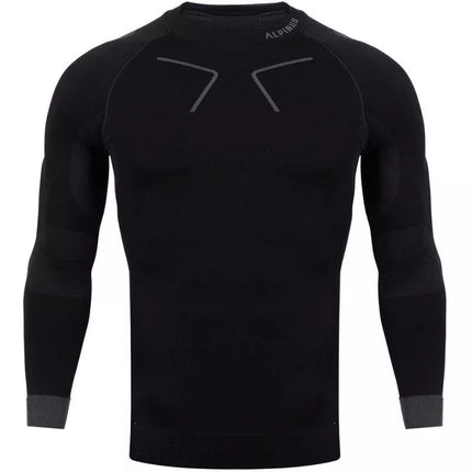 Alpinus Tactical Base Layer Thermoactive Marškinėliai Juoda ir Pilka M GT43219