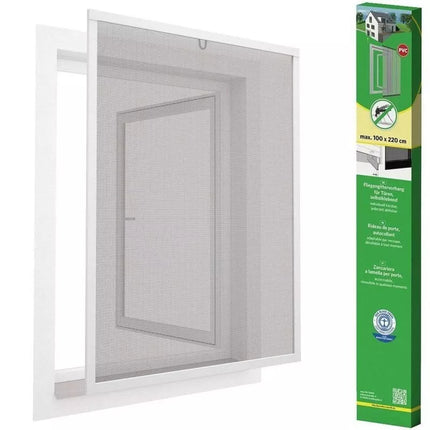 MOSQUITO NET WINDOW ALU 100X120 WHITE