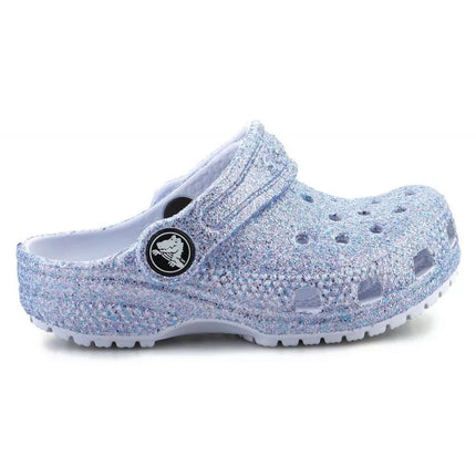 Crocs Classic Glitter Clog T Jr 206992-4PC klumpės