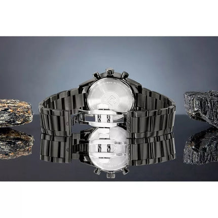 Vyriškas laikrodis Giewont Chronograph safyrinis juodas GW9140-B2