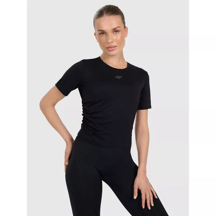 Women's quick-drying yoga and pilates top 4F 4FWAW25TFTSF1524-20S
