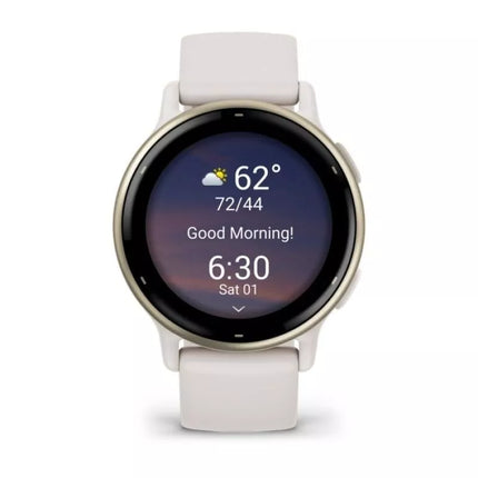 Garmin Vivoactive 5 42mm Cream Gold Watch