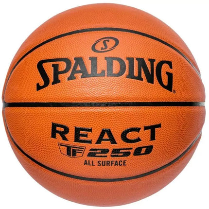 Krepšinio kamuolys Spalding REACT TF-250, 7 dydžio, FIBA