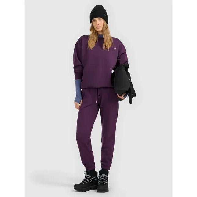 Women's jogger sweatpants 4F 4FRAW25TTROF1846-50S