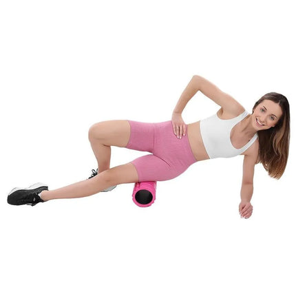 PINK EXERCISE ROLLER 33x14.5CM 800G