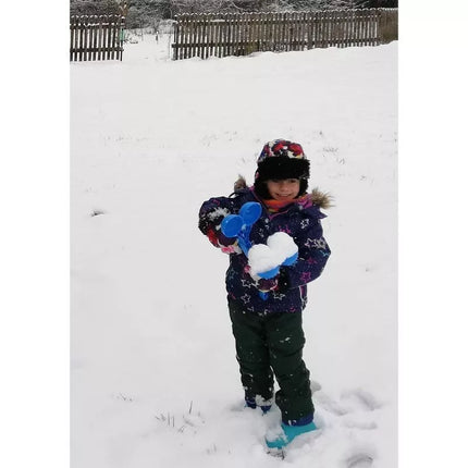 ŚNIEŻKOMAT - SNOWBALL FOR MAKING SNOW BALLS DOUBLE PINK