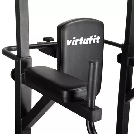 VIRTUFIT ADJUSTABLE STRENGTH TOWER - PULL-UP AND DIP STATION